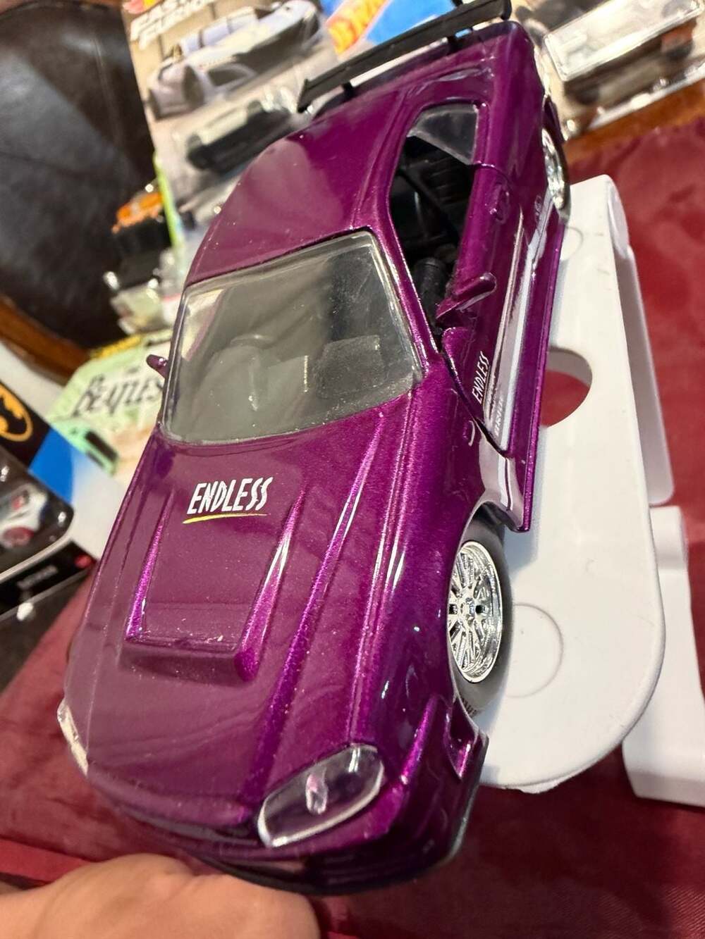 Jada Toys 2002 Nissan Skyline GT-R R34 1:32 Purple Diecast Model Car